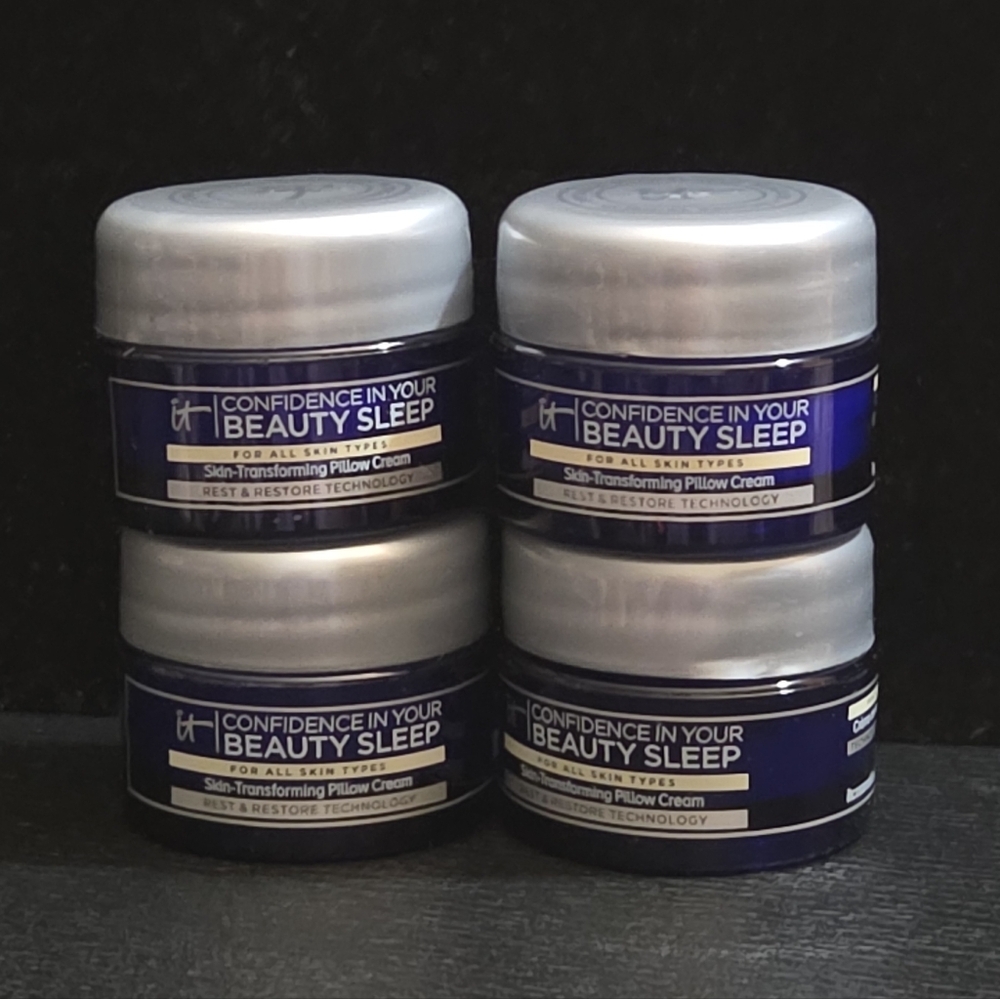 4 Pack IT Cosmetics Confidence in Your Beauty Sleep Night Cream -